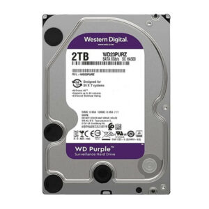 Ổ Cứng HDD WD 2TB Purple WD23PURZ Chính Hãng Cho Camera 24/7