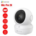 EZVIZ H6C PRO 2K 3MP | WIFI Băng Tần 2.4Ghz | Có màu ban đêm | Xoay 360 độ