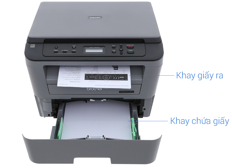 Máy in laser đen trắng Brother DCP-L2520D (A4/A5/ In/ Copy/ Scan/ Đảo mặt/ USB) - Ảnh 4