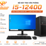 NPVP-GEN12 | Trọn bộ máy vi tính văn phòng I5-12400 | Ram 16G | Ssd 256G | Case | Nguồn 450w | Lcd 23.5 | Phím | Chuột