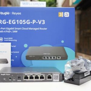 Alternative view of Router cân bằng tải Ruijie RG-EG105G V3 - Cân bằng tải 2 WAN - Chịu tải 100 user